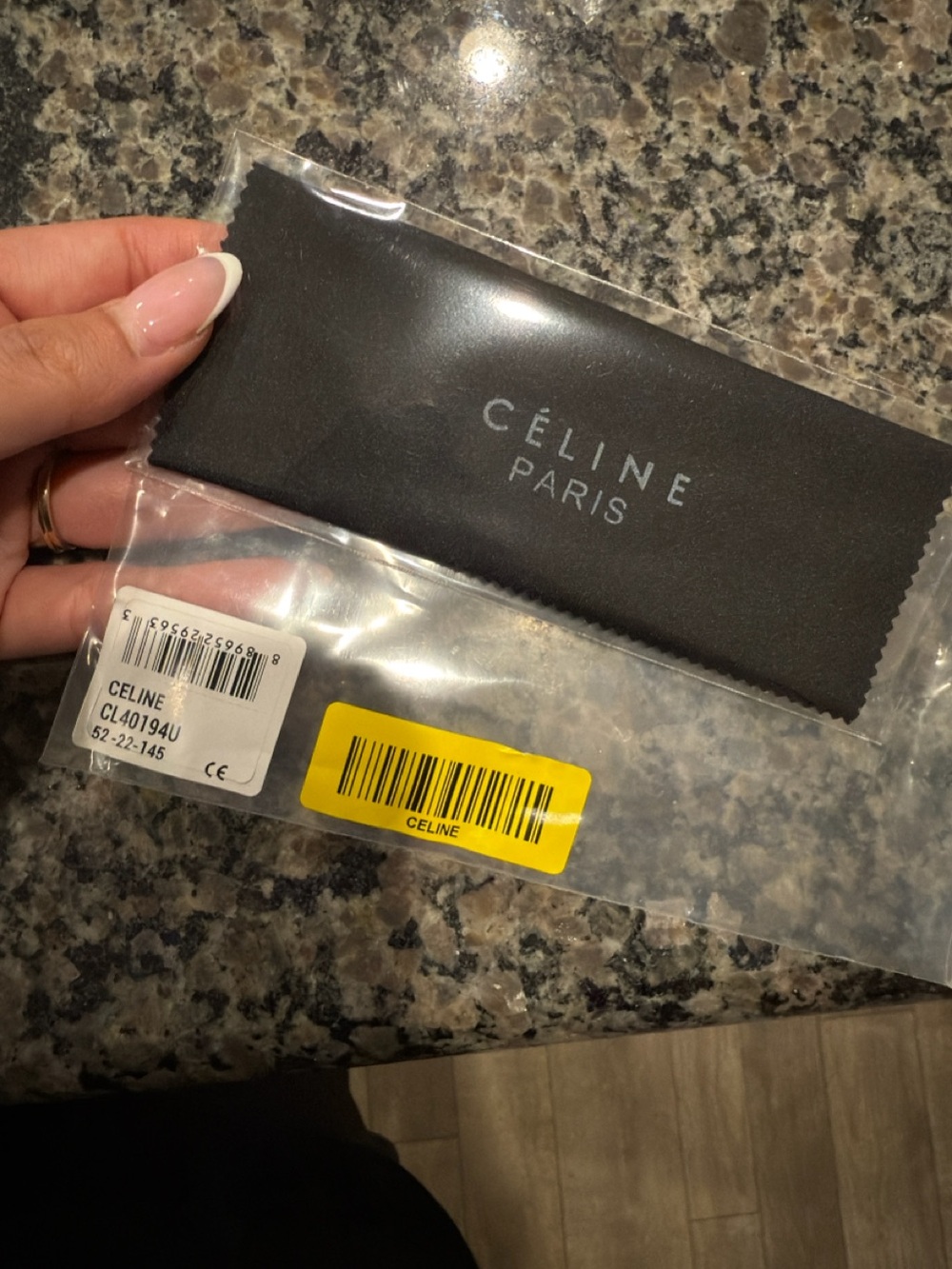 Celine Triomphe Dark Tortoise Oval Sunglasses - Picture 5 of 7